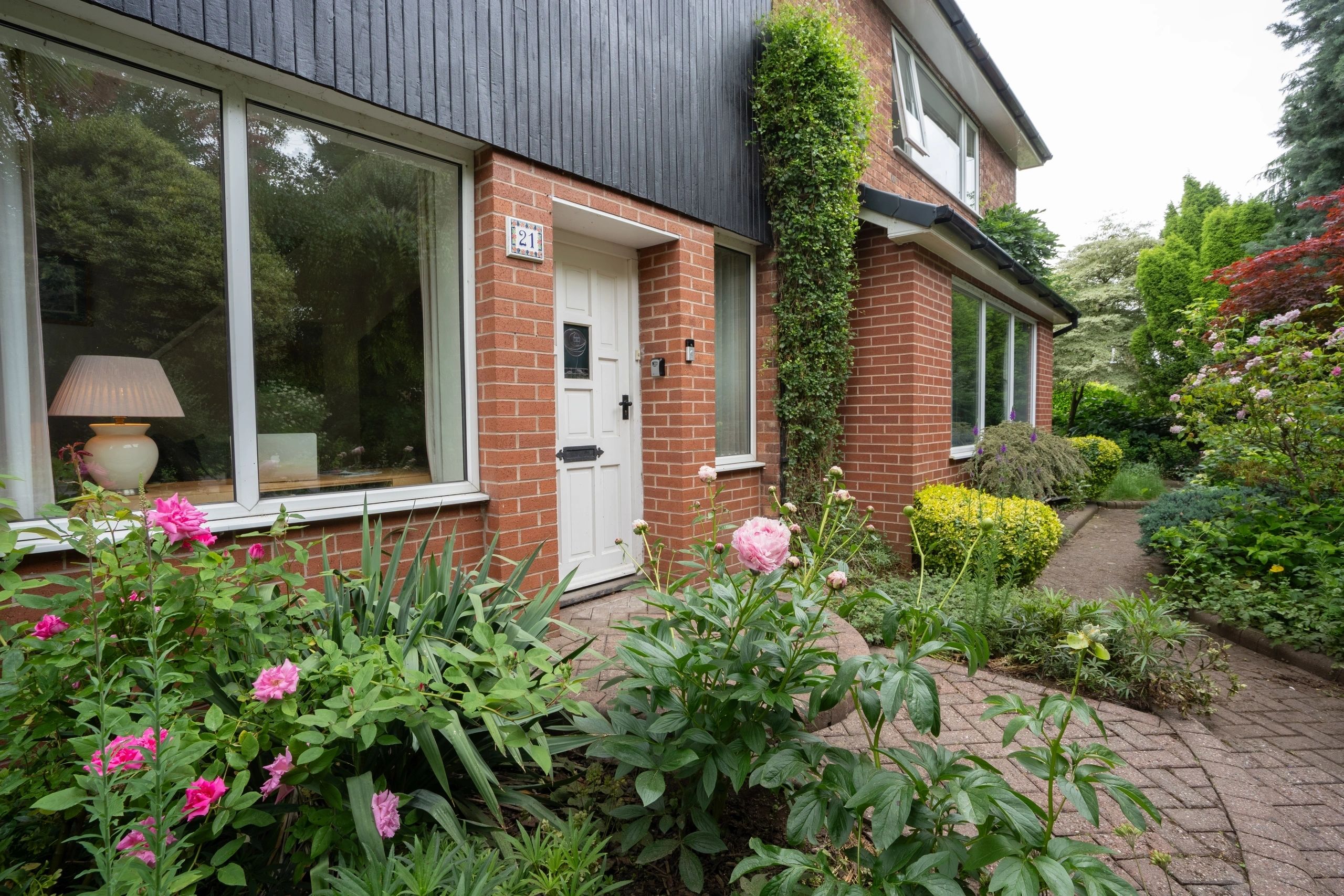 Tradesperson carrying out property maintenance